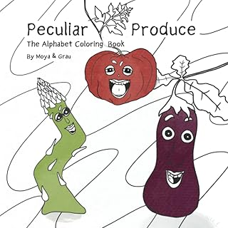 Peculiar Produce: The Alphabet Coloring Book