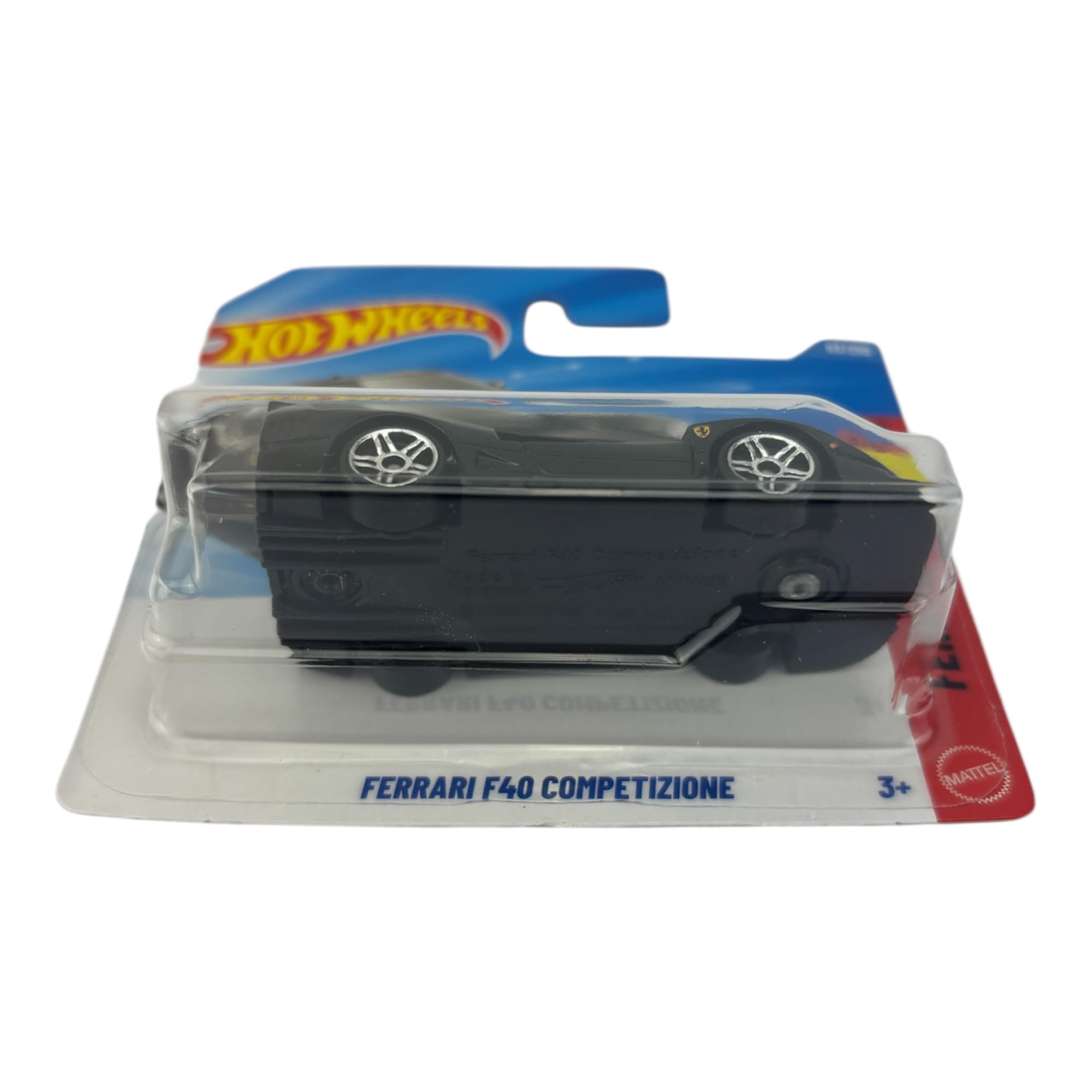 Hot Wheels Ferrari F40 Competizine [Negro] 3/5, 63/250, Vehículo