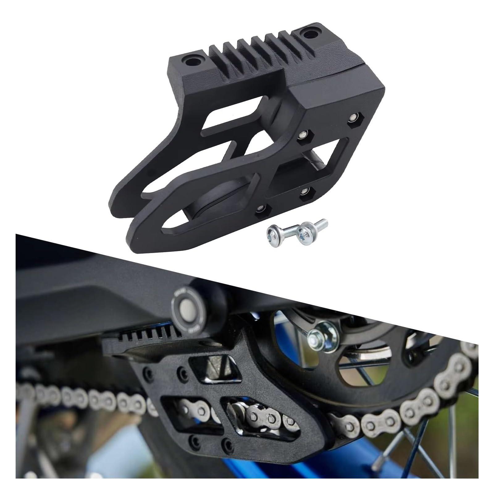 Accesorios para Motocicleta Guía De Cadena Cubierta Protectora Estable para Tenere700 2019-2024 Guía Y Tensor