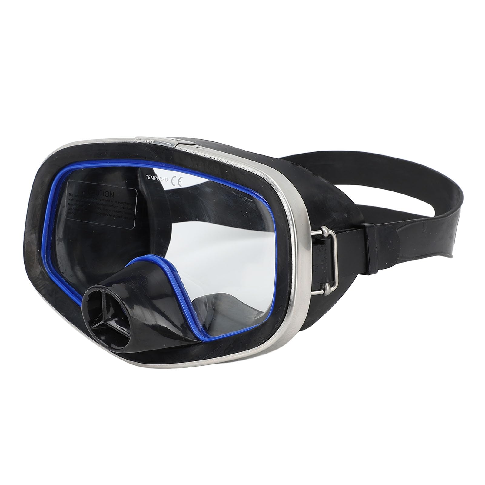 Gafas de Buceo, Lentes de Vidrio Templado a Prueba de Agua de Silicona, Gafas Subacuáticas con Vista Clara, Cómodas a Prueba de Arañazos para Bucear, Nadar y Bucear