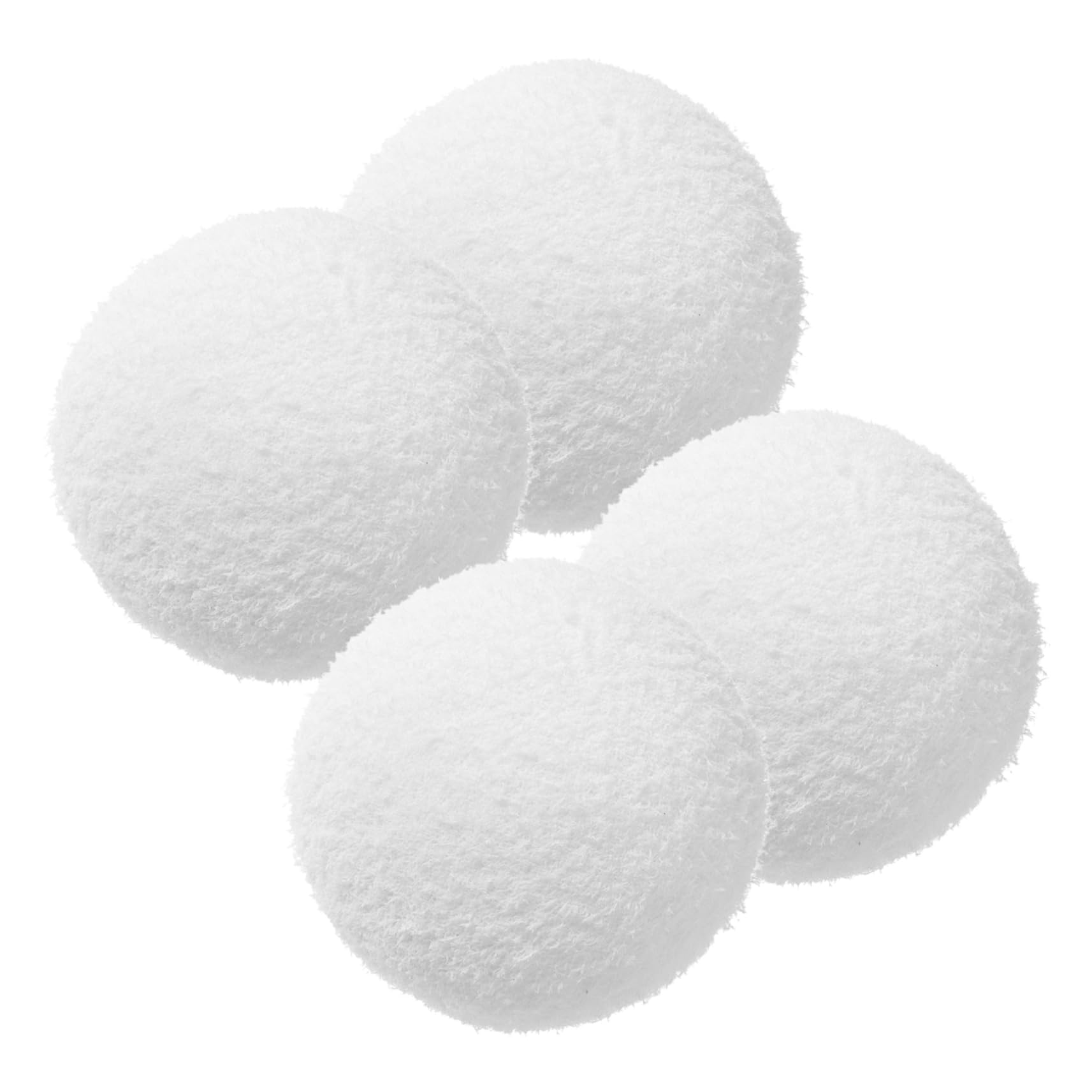 HEMOTON Bola De Esponja Absorbente De Aceite Medios Filtrantes para Piscina Filtro De Medios Suministros De Limpieza De Piscinas Fibra De Filtro De Acuario 4 Piezas X 4