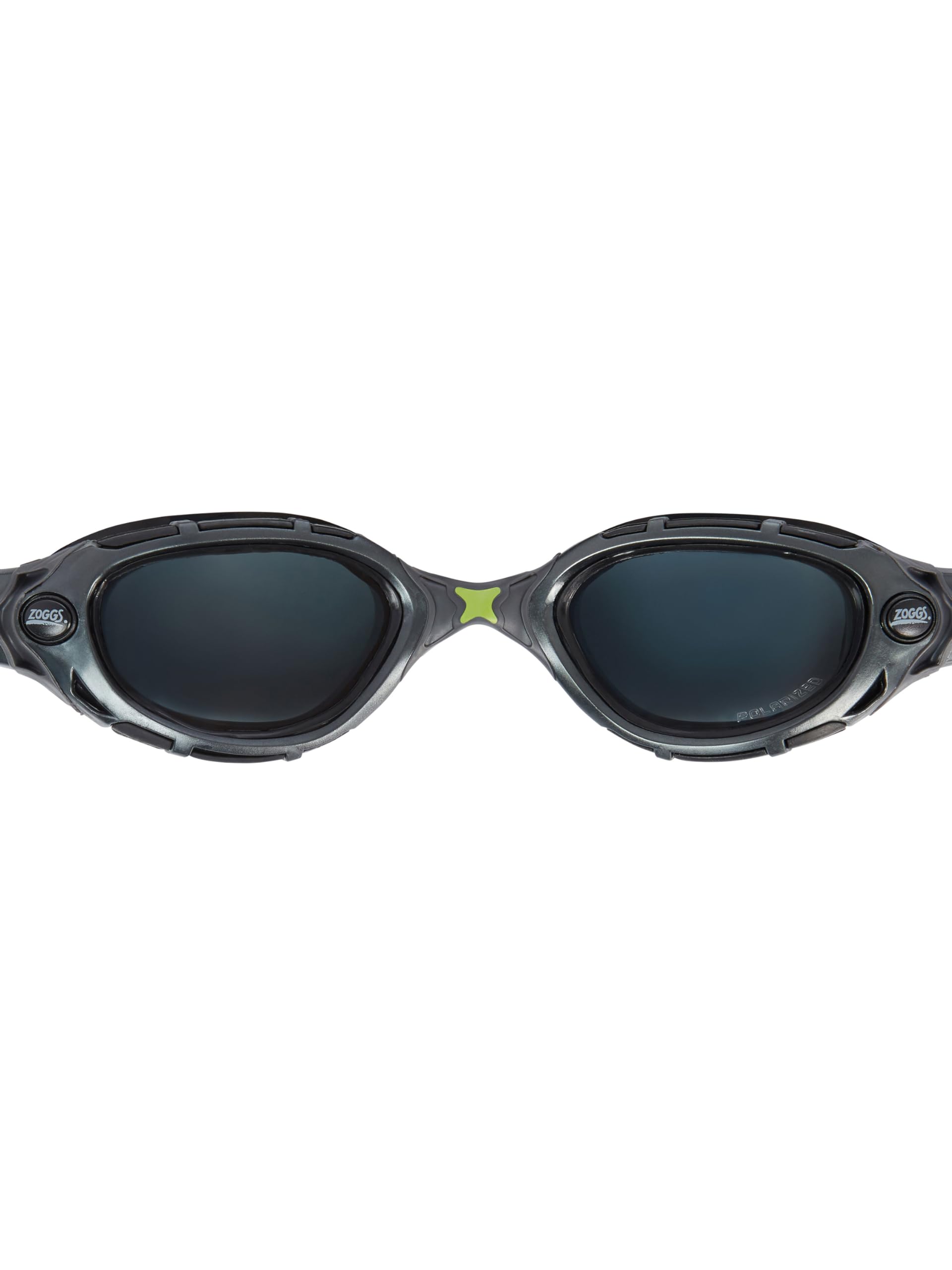 Zoggs Original Predator Flex Adult Swimming Goggles, Polarised Lens/Black/Anthracite - Image 3