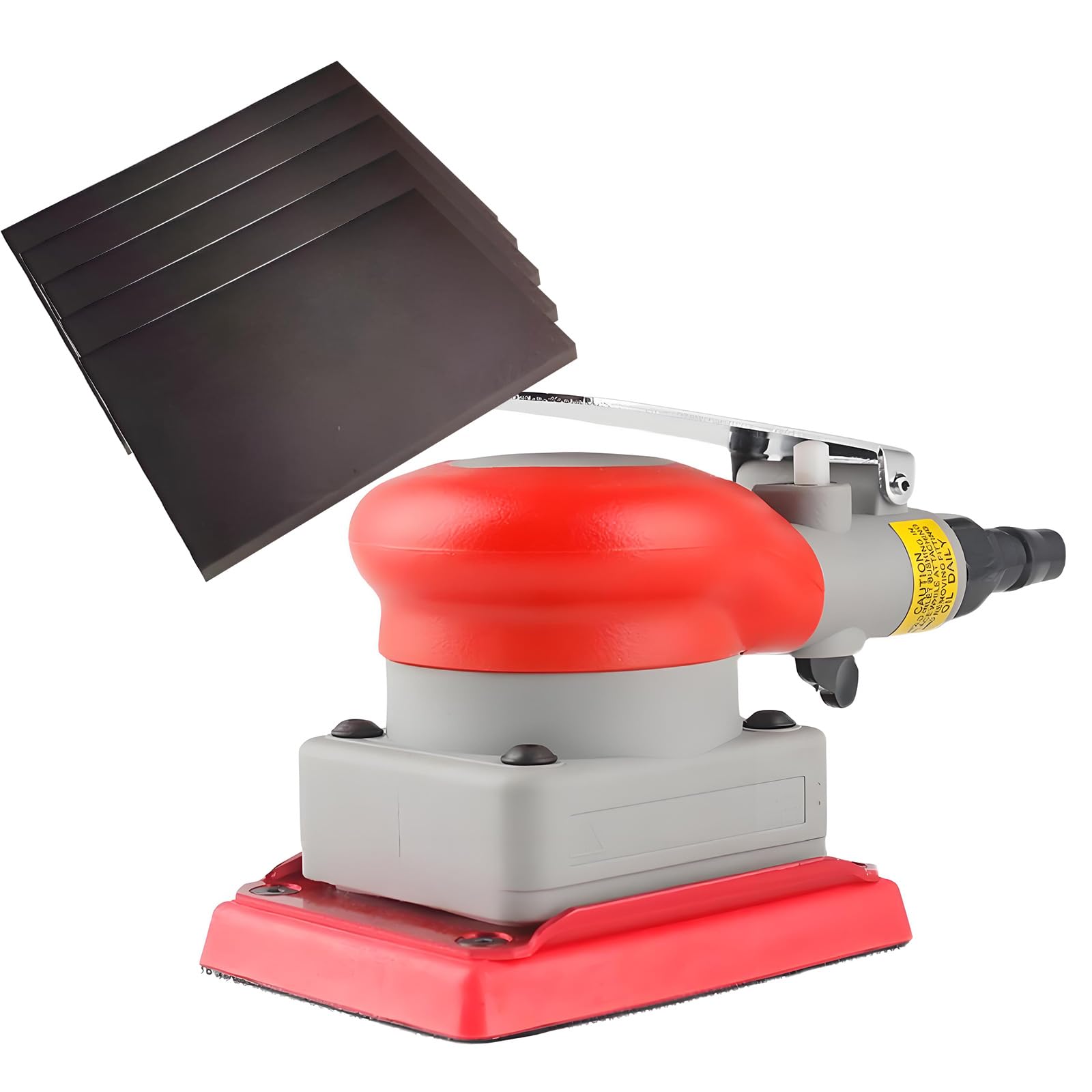 12000RPM Air Operated Sander Random Orbital Sander Ergonomic Grip and Low Noise Operations Random Orbital Sanders