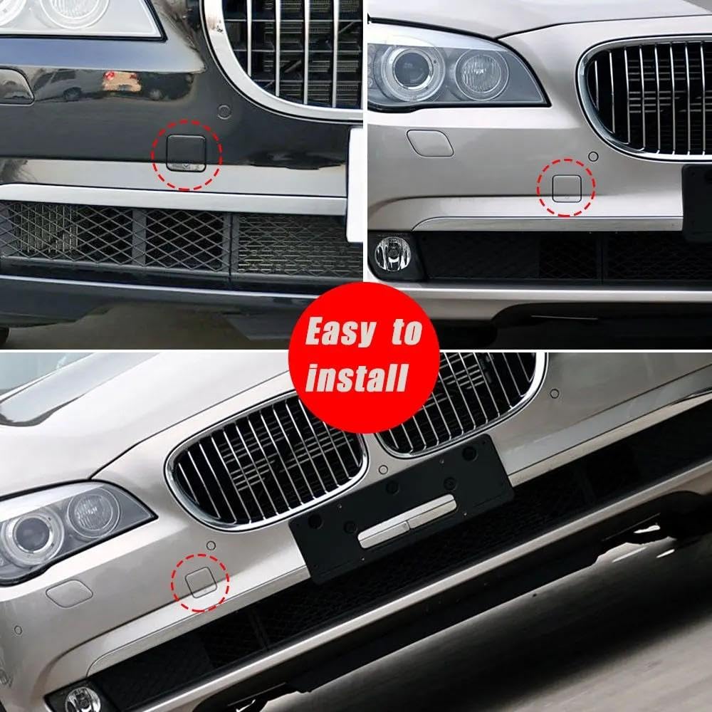 Przednia osłona otworu haka holowniczego do BMW serii 7 F02 2009-2012 osłona zderzaka przyczepy 51117210880 części zamienne do samochodów