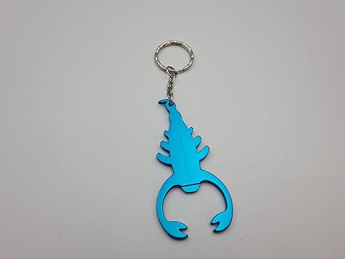 Miniatura 6 de SIMBA SHOP - Modelos de llavero de sombrero de vaquero langosta y abridor de botellas clavo de agudos y guitarra modelo de corazón para tu