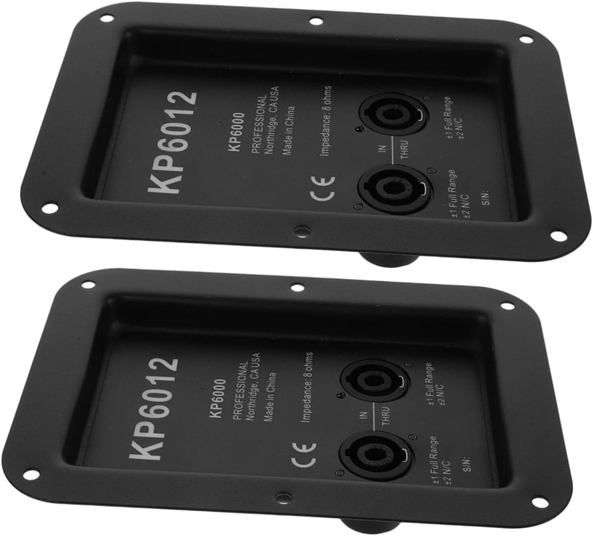 2pcs Speaker Terminal Junction Box for Car Home Audio Wiring Connector Connections Easy Installation Compatible with Stage Box and Various Speaker Models