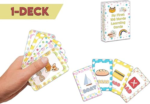 Miniatura 10 de Tarjetas educativas de aprendizaje para niños (1 baraja)