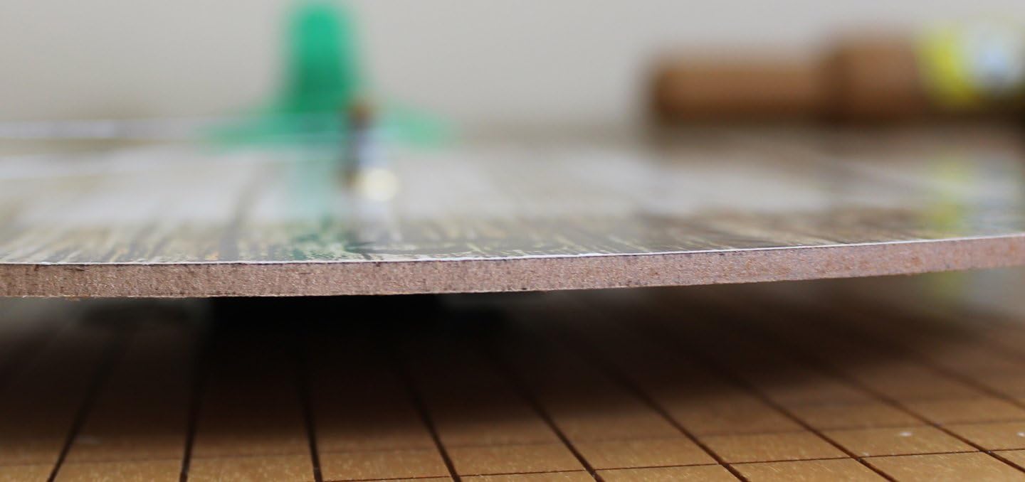 Splatter Paint Clock Decorative Round Wall Clock Home Decor Large 10.5" Unique Clocks