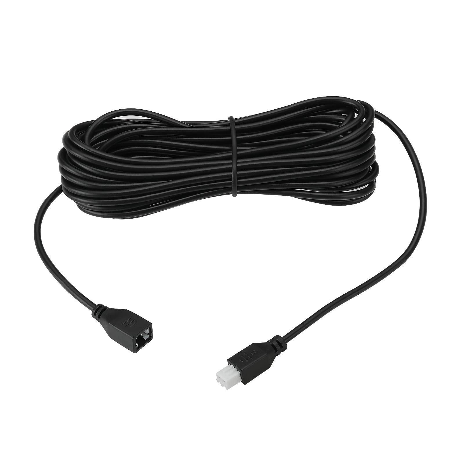 eMagTech 1Pc 2Pin Kit Di Prolunga Per Radar Di Retromarcia Per Auto Adatto Per Cavo Di Prolunga Per Parcheggio Automatico Nero (4,5 M
