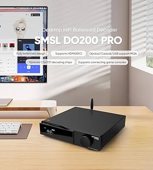 Amazon.co.jp: SMSL DO200 PRO バランス DAC 12x CS43131 チップ USB