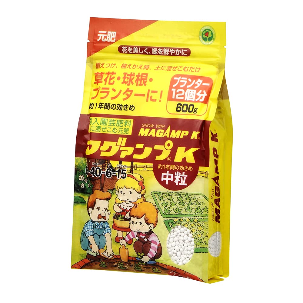 Amazon.co.jp: ハイポネックスジャパン 肥料 マグァンプK 中粒 600g