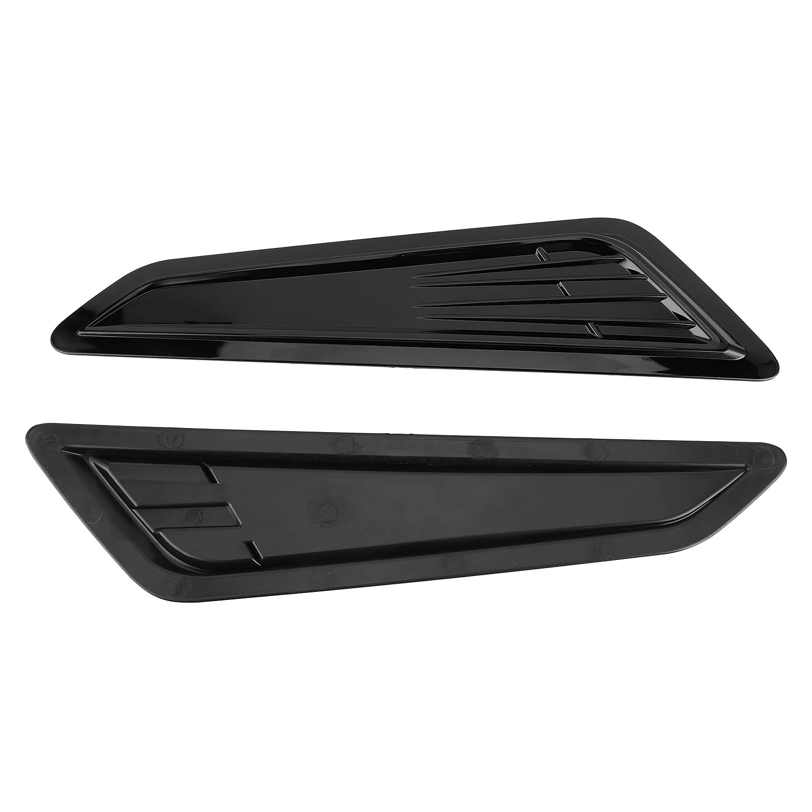 Aramox Osłona Wlotu Powietrza na Masce, materiał ABS, Chroni Przed Zadrapaniami, Czarne Wykończenie Maski w Błyszczącym Kolorze do Chevy Camaro LT/LS/RS 2016 do 2020