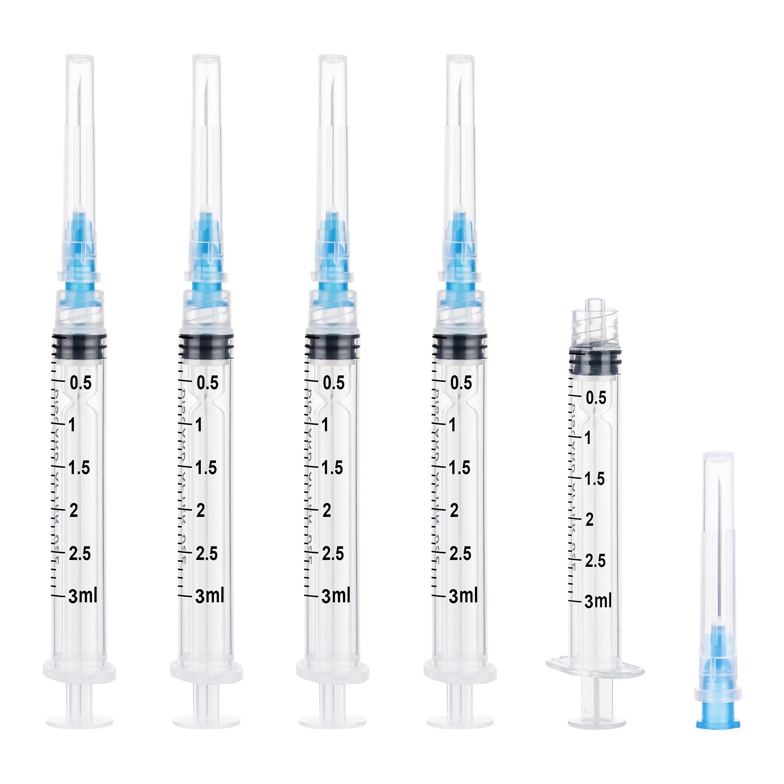 1ml Syringes with 27G 1/2 Inch(13mm), 1cc Luer Lock Syringes, 20 Pack — Amazon image 17