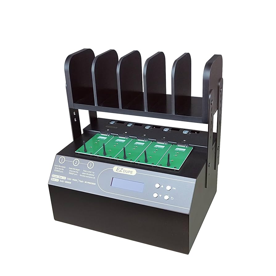 Amazon | EZ Dupe 1-4 NVMe/SATA SSDデュプリケーター プロ仕様