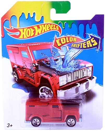 Hot Wheels Cambiadores de color Vehículo blindado de camiones
