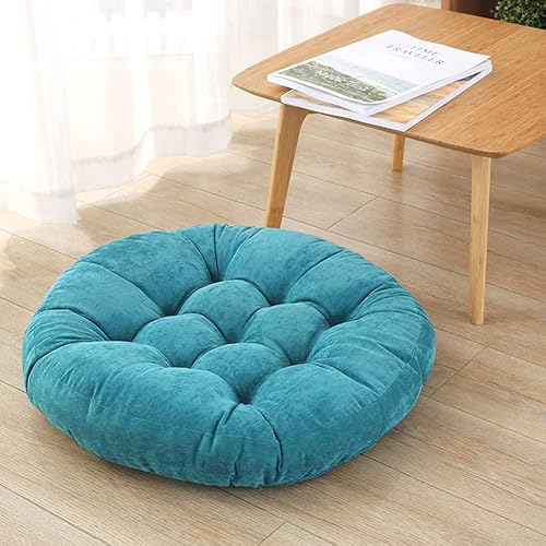 Vista 66 de Cojines cuadrado para sentarse en el suelo 22” x 22”, suave grosor, para yoga, meditación, puf, tatami, cojín para leer en el suelo, cojín