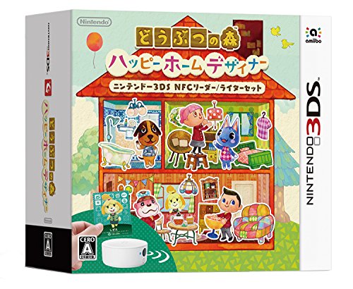 Animal Crossing: Happy Home Designer – Incluido Nintendo 3DS NFC Lector/Escritor [importado de Japón]