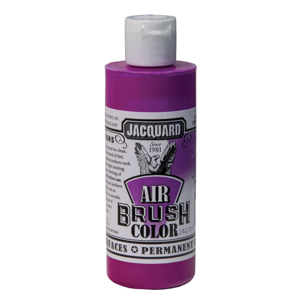Jacquard Fluorescent Airbrush Color, 4 oz., Fluorescent Violet
