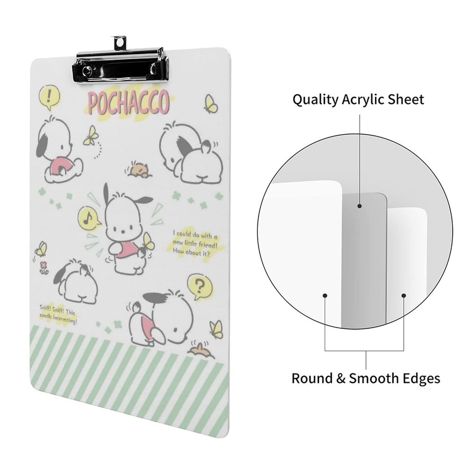 Amazon.co.jp: ポチャッコ クリップボード A4 キャラクター