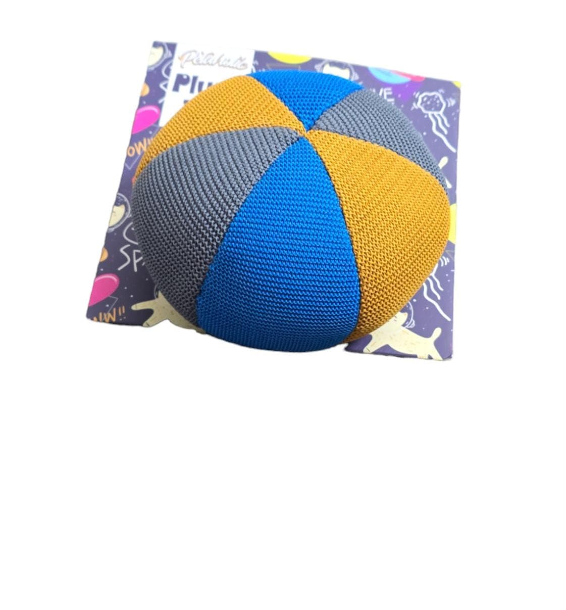 WAGGYTAILS Premium Puppy Dog Toy | Both Crackle and Squeaky Sound Ball | Soft & Plush Toys for Dogs & Puppies | All Breed Sizes | Multi Color