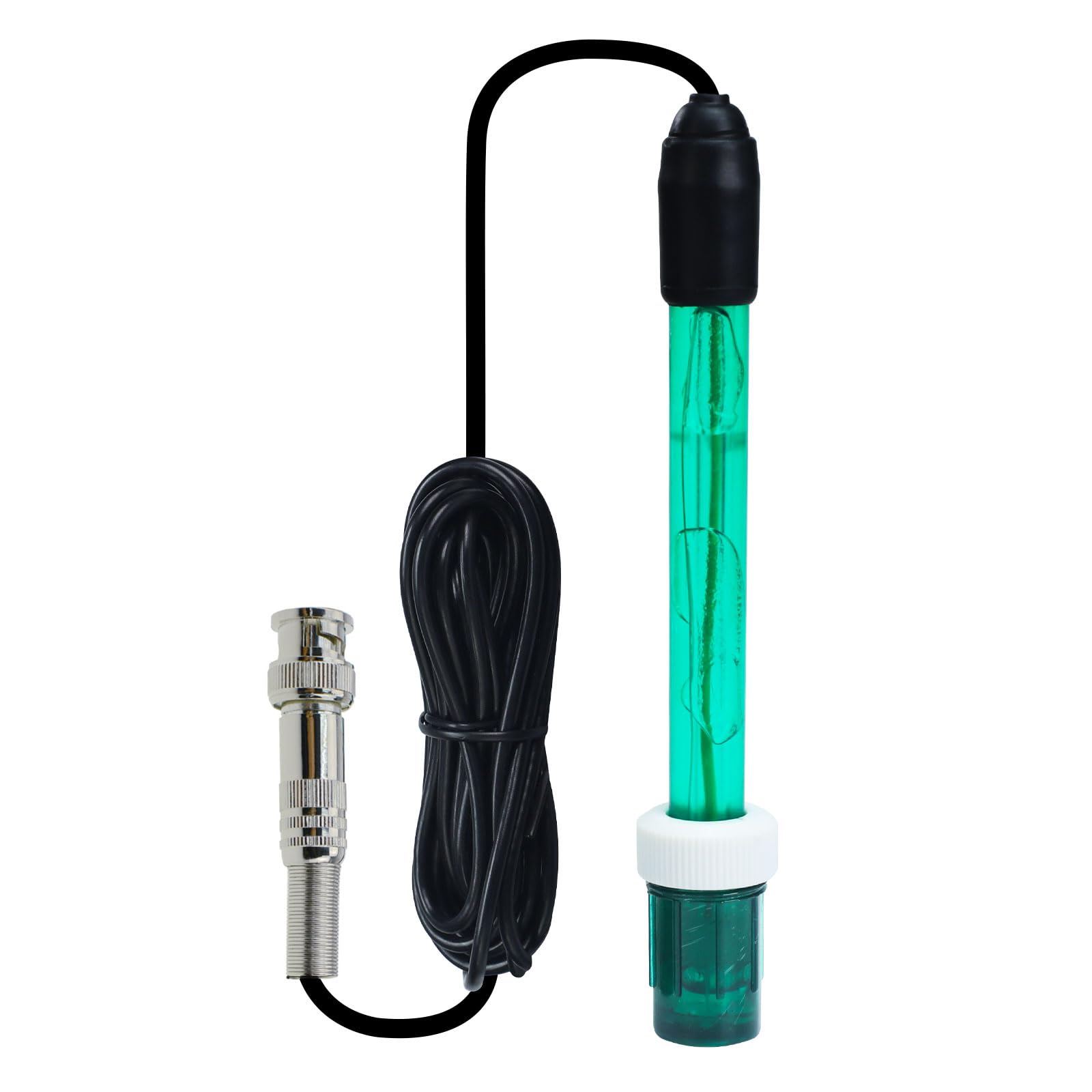 Elettrodo ORP Sostituibile con Connettore BNC Cavo Lungo 300 cm (10 ft) Alta Precisione (-1999-1999 mV) Per Piscine, Spas, Acquari, Acqua Potabile & Laboratori
