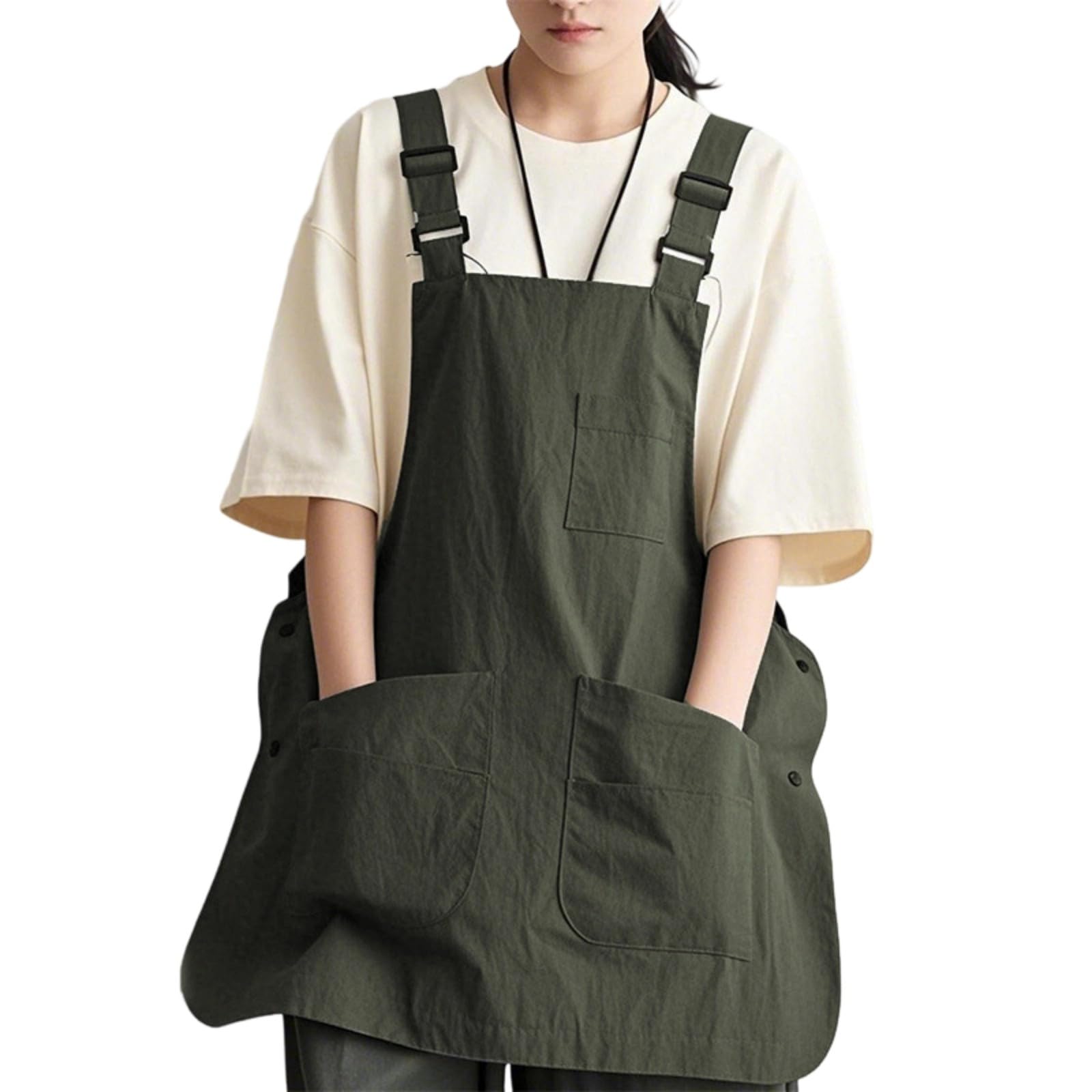 OSNIYAW Water Kitchen Apron for Cooking and Baking, Easy Comfortable Design for Chefs and Baristas Pet Grooming Apron