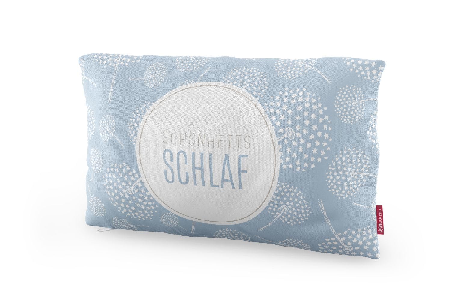 Oreiller Douillet Lavida Série Relax : Rembourrage Confortable Motif Pissenlit