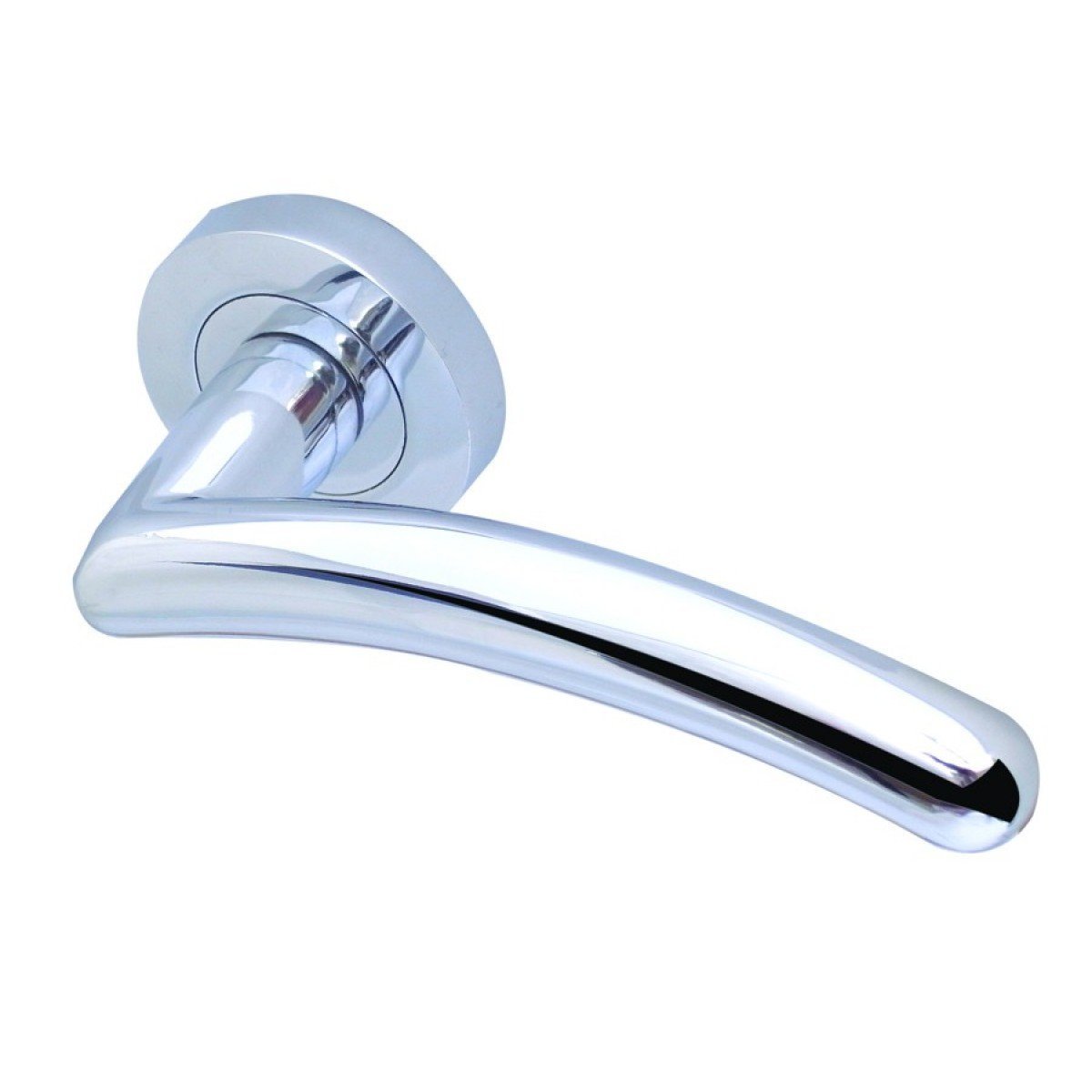 Frelan Hardware Silver Mailand Pc Lever On Rose