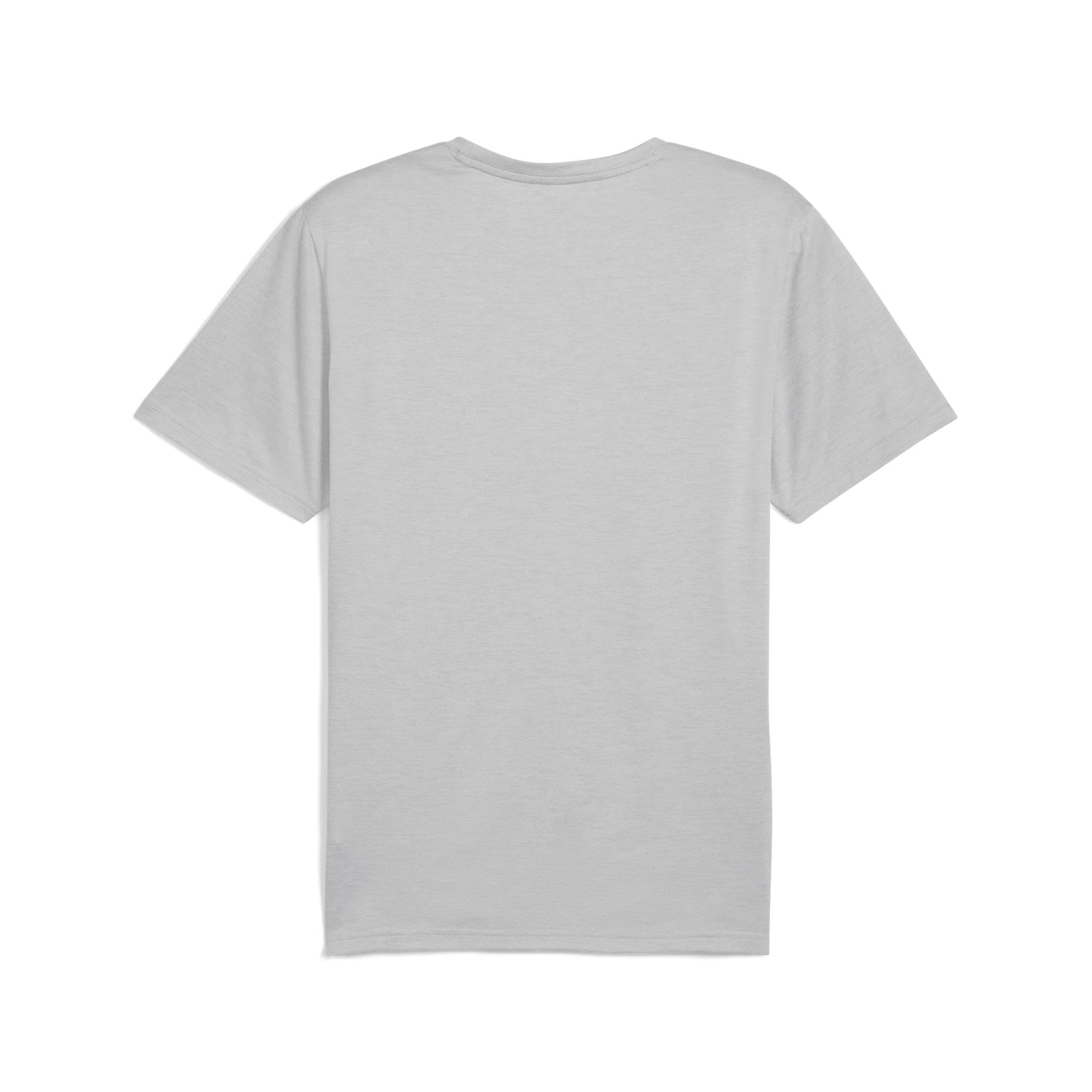 Puma Herren M Tad Essential Heather Cat Tees, Light Gray Heather, M EU – Ansicht 2