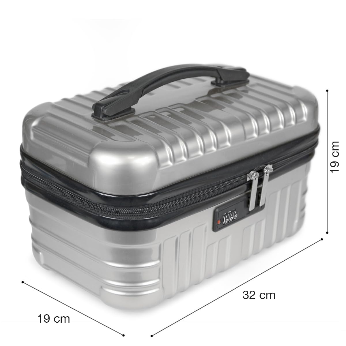 Vanity Coque PC/ABS L 32.5 x H 20 x P 20.5 cm