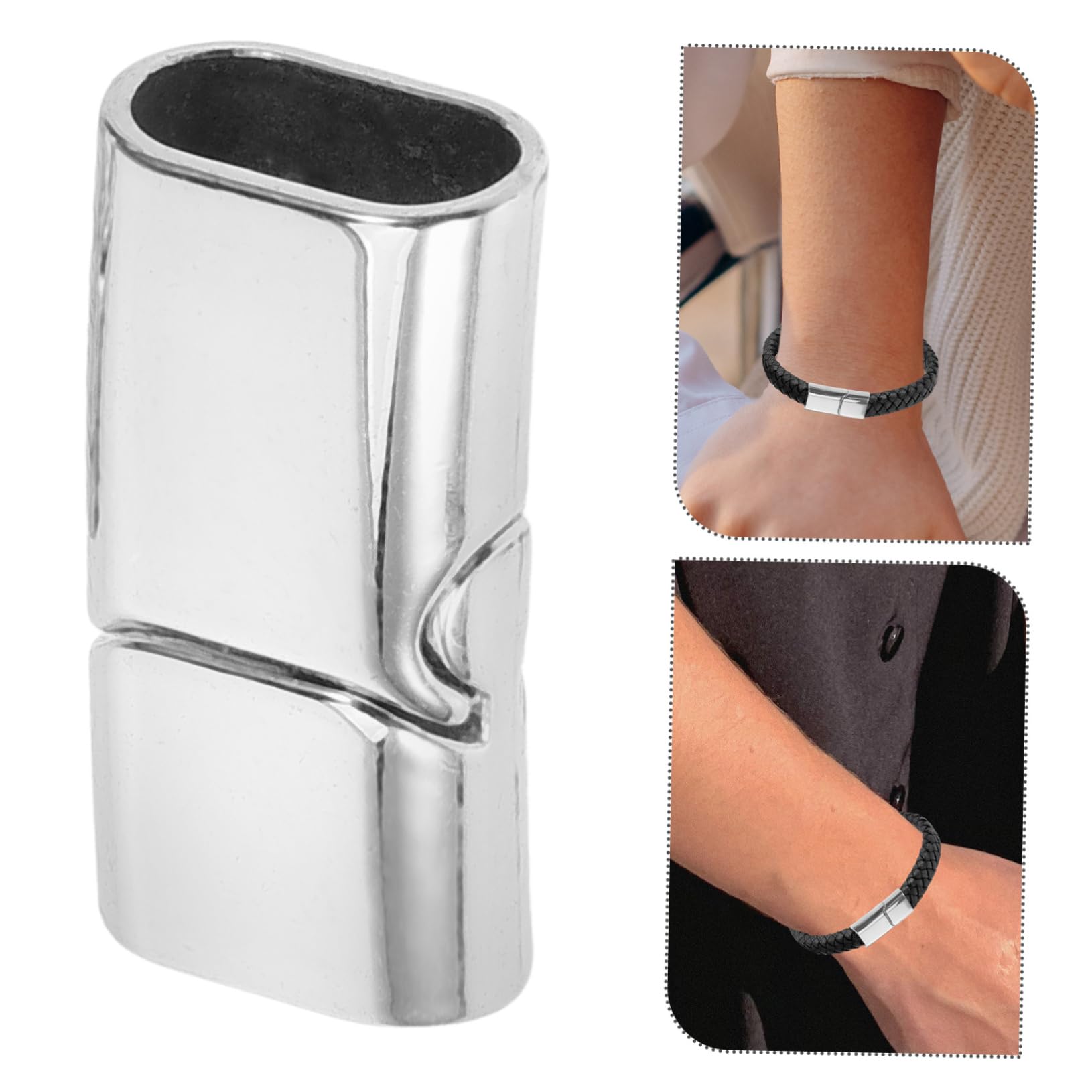 STOBOK 40piezas Conectores De Pulsera y Collar De Aleación Clasp Para Joyas Accesorios De Joyería Para Pulseras y Instalación y