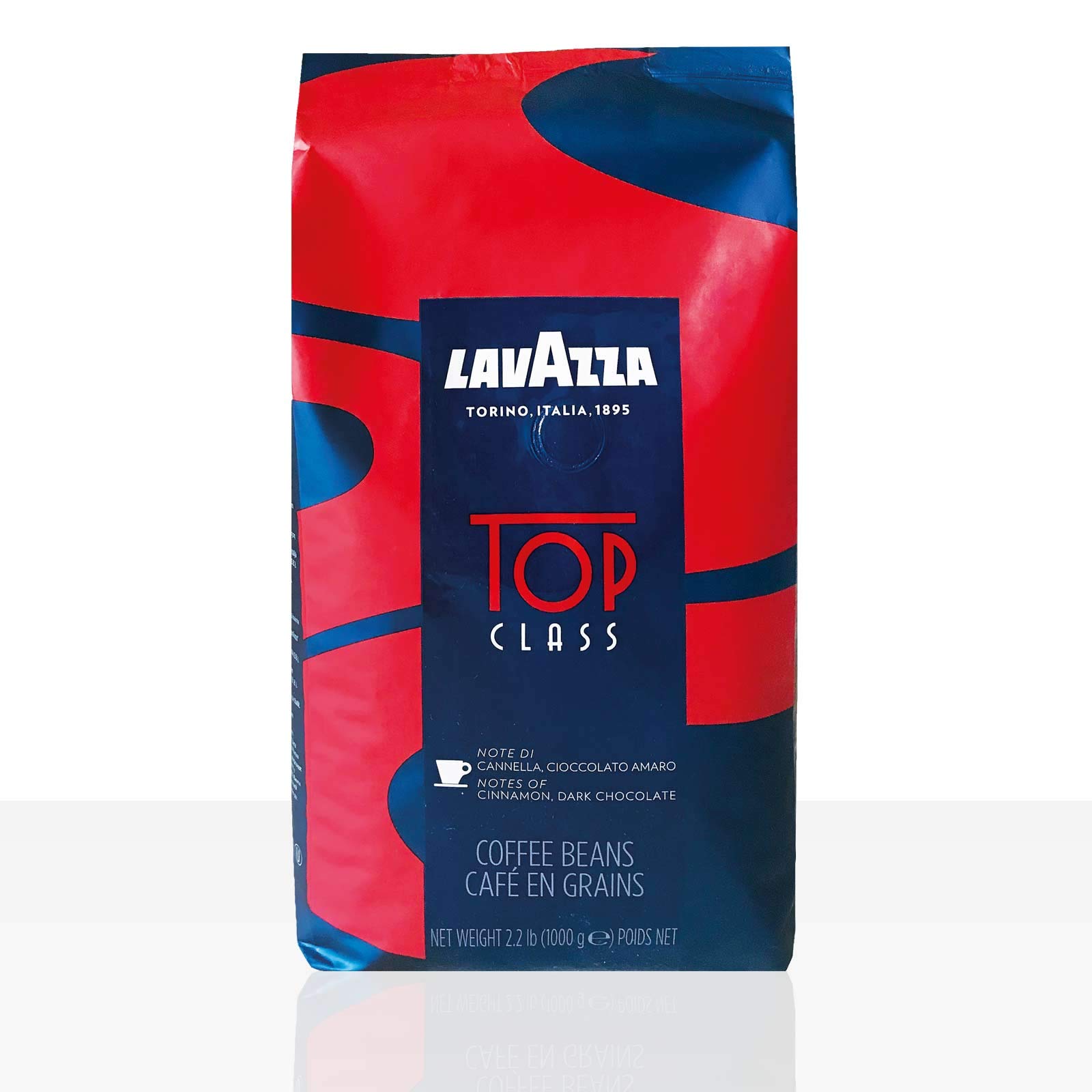 Lavazza Kaffee Espresso Top Class Gran Gusto, ganze Bohnen, 6er Pack, 6 x 1000g