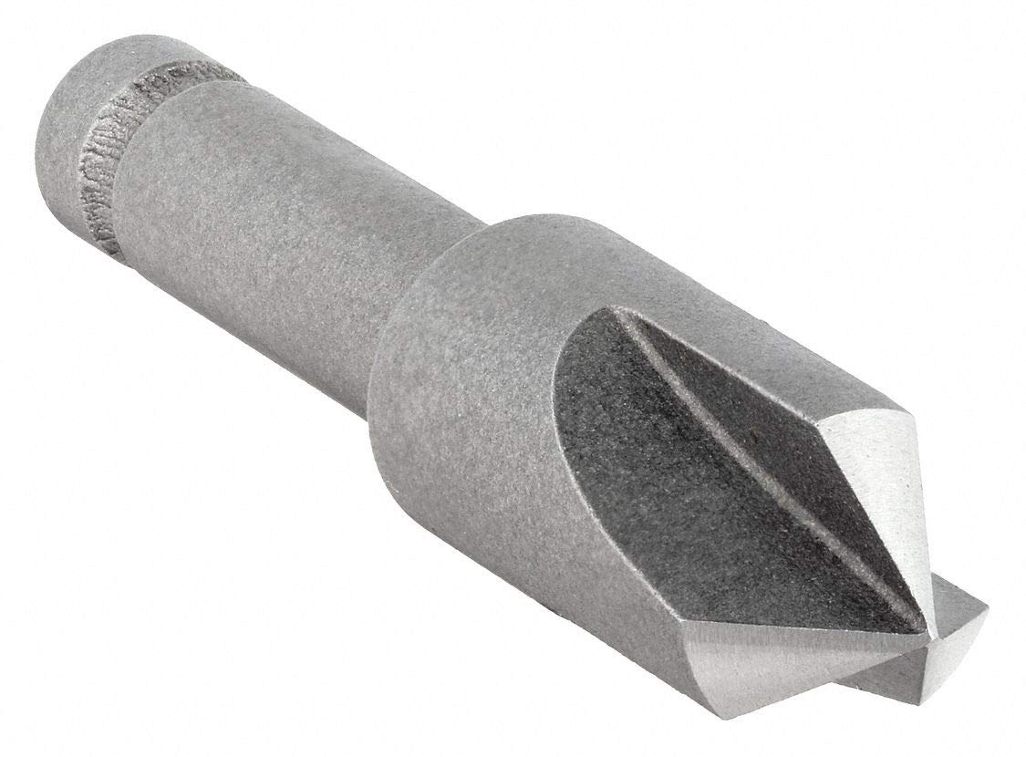 Countersink, 3 Fl, 100 Deg, 1/4, Cobalt
