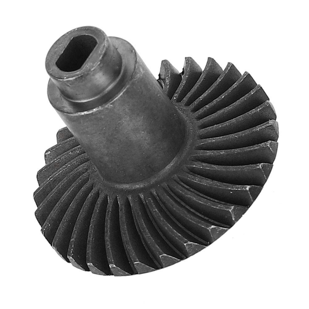 RC Car Metal Gear, Stainless Steel Gear 8T 30T Helical Bevel Gear for Front Axle Drives Compatible with Axial SCX10 II 90047 90046 RC Car