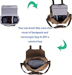 Camera Inserts Protective Bag Padded Insert Camer Cube Water Resistant DSLR SLR Case Foldable Liner for Sony,Canon,Nikon,Olympus Camera Lens Accessories Grey