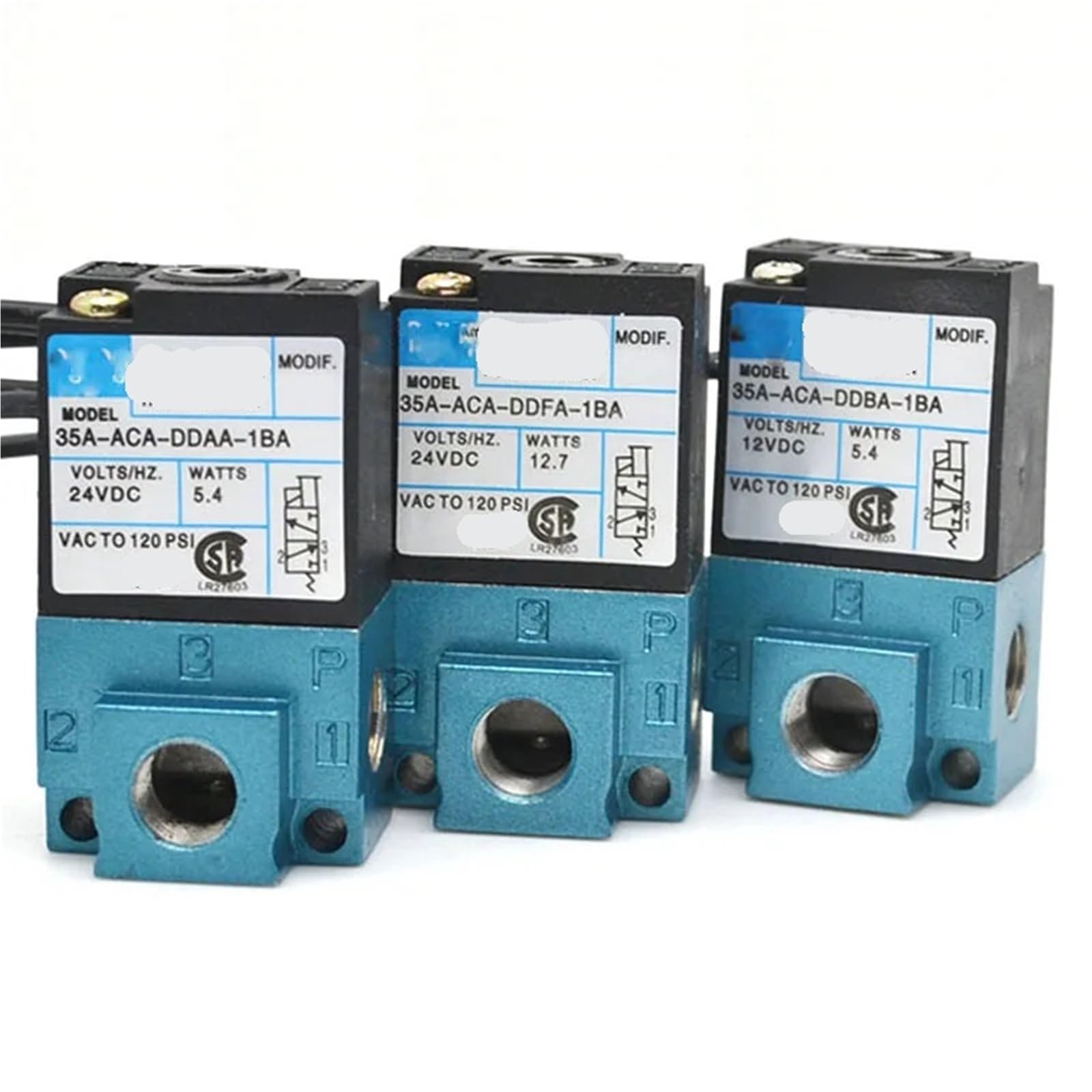 Électrovanne pneumatique MAC 35A 3 voies pour marquage industriel haute vitesse 1/8 DC