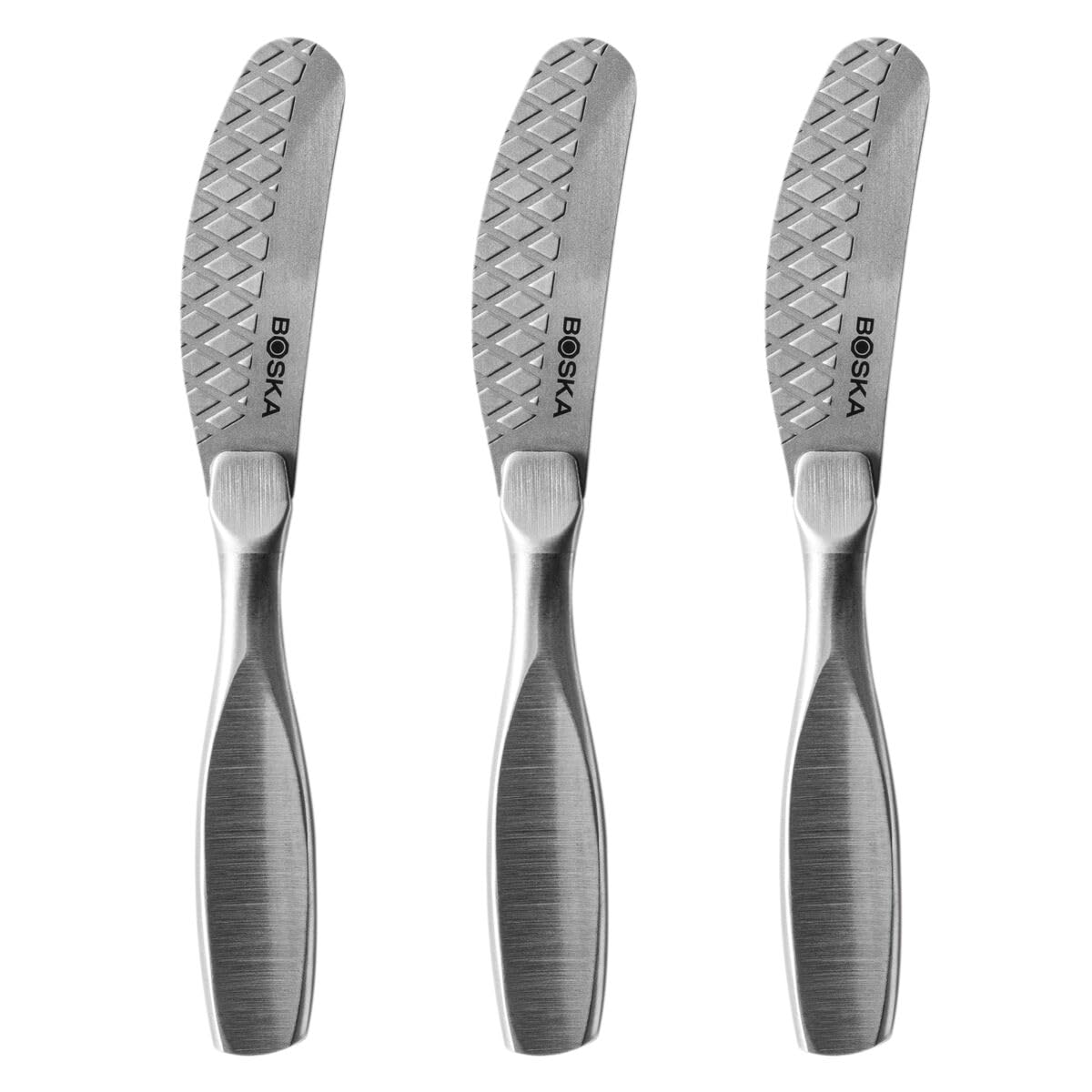 Boska spreading knife set Monaco+ Small 3 pcs, lubricating knife, stainless steel, 307109
