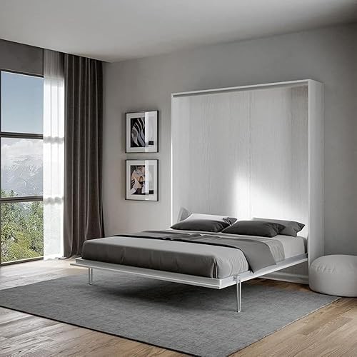 IMAGO FACTORY Kento – Meuble pour lit double escamotable, lit