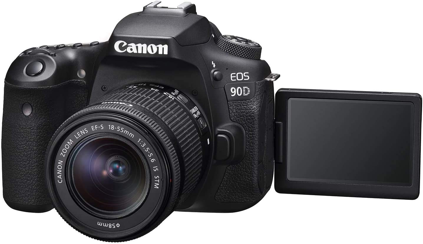 Amazon.com : Canon EOS 90D DSLR Camera with EF-S 18-55mm f/3.5-5.6 