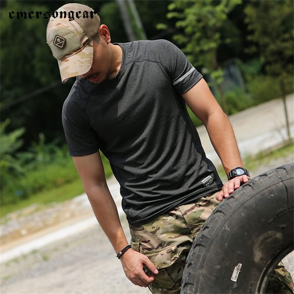 EMERSONGEAR Military Quick Dry Sport T-Shirt for Men Hiking Running Gym Training Climbing Available