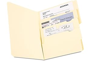 Pendaflex Divide It Up File Folders - Letter Size, 24-Pack (10770)