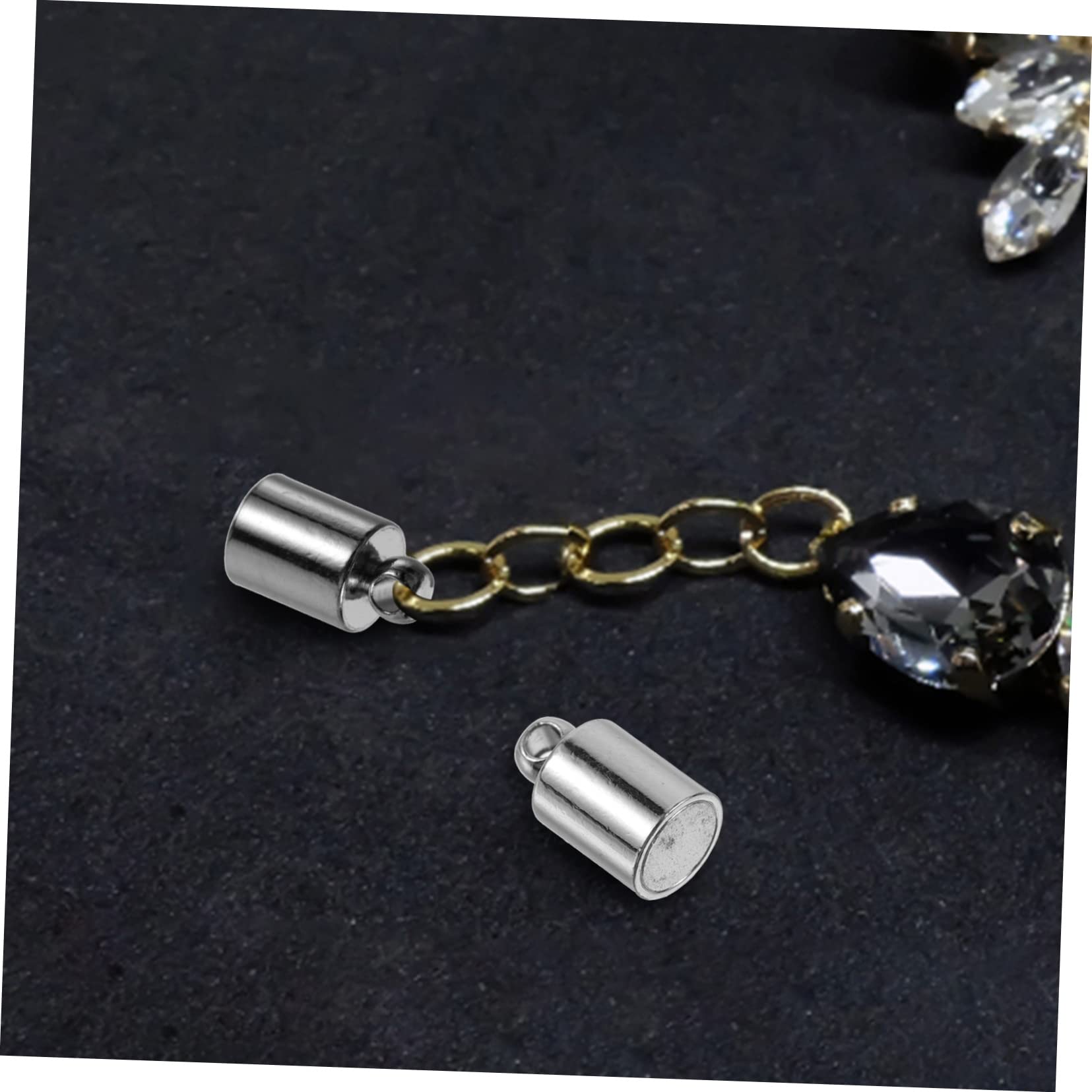 Lurrose Chiusura per Gioielli Connettore per Collana Fermagli per Collana di Pregiata Fattura