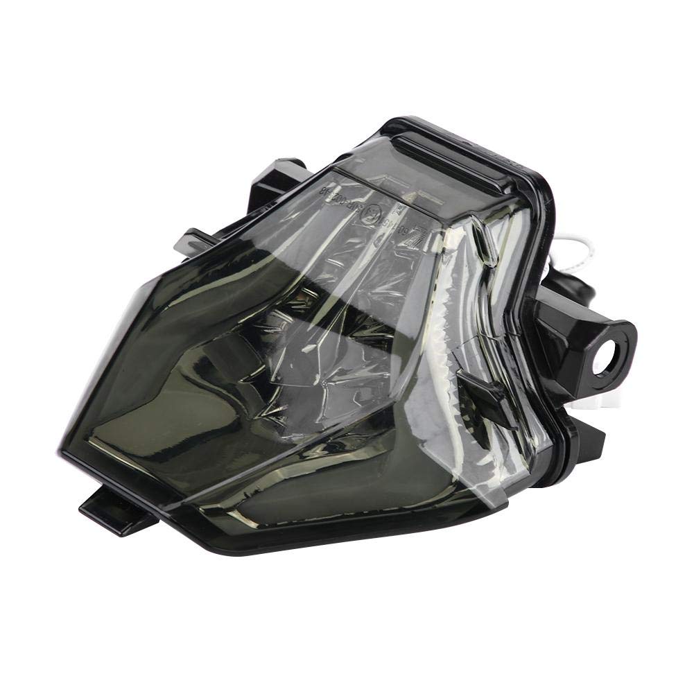 KIMISS LED moto Clignotant Feu arrière pour MT-07 FZ-07 YZF-R3 YZF-R25(Rouge)