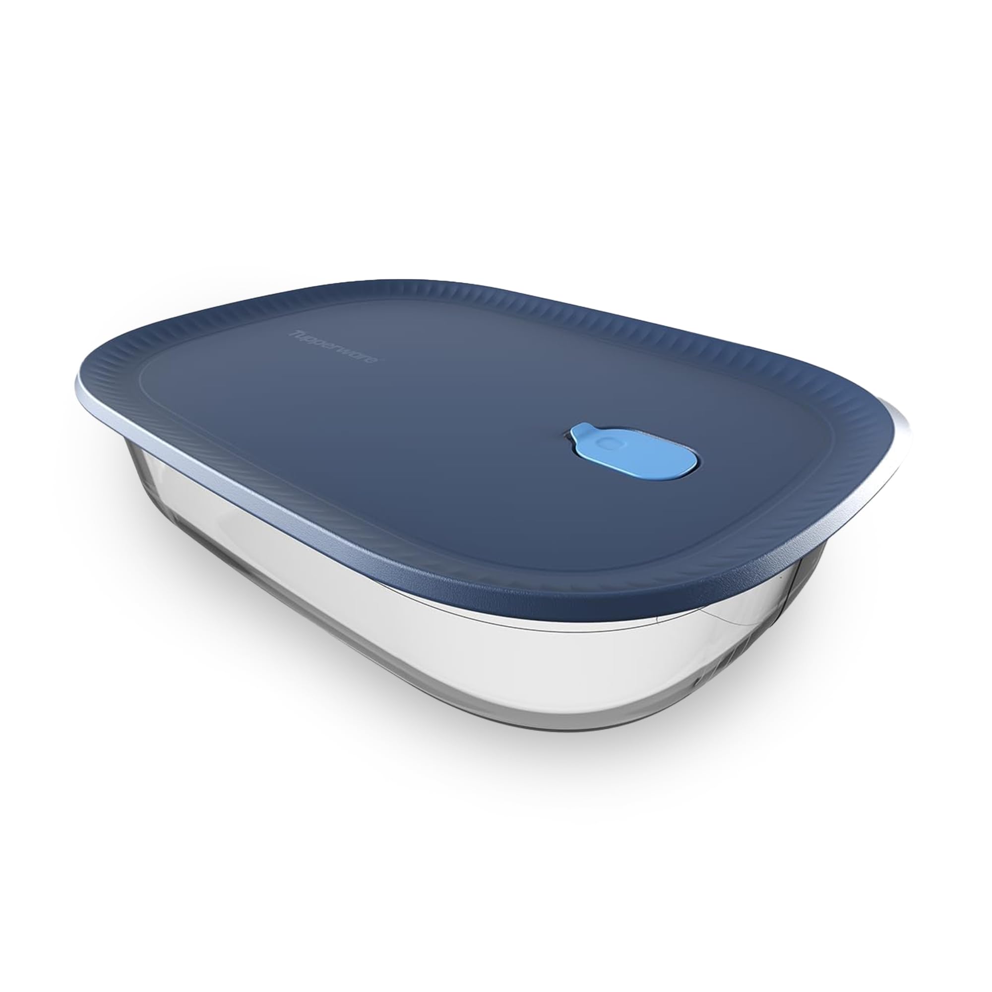 Tupperware Voila Glass XL Rectangular Food Storage – Baking Dish, 3.2 qt / 3 L : Health & Household