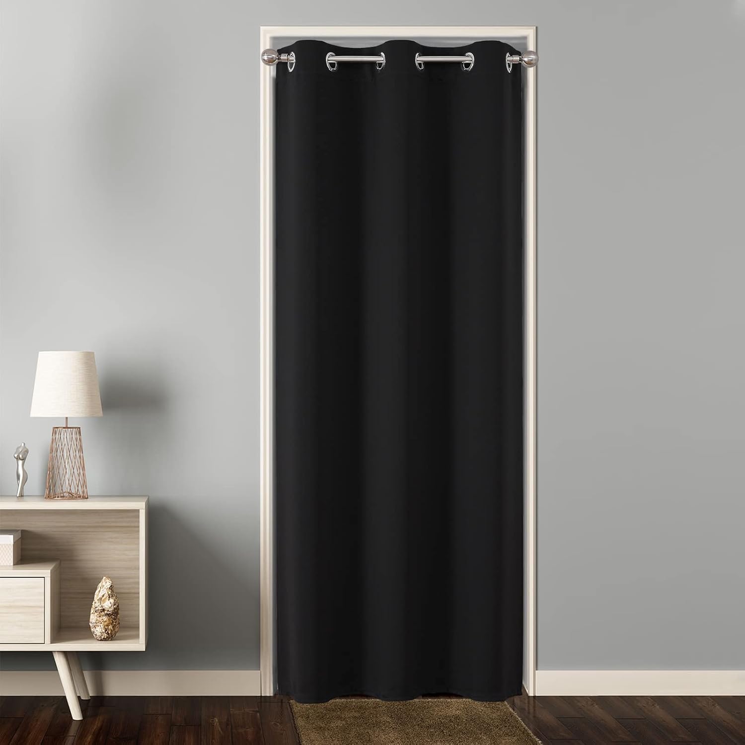 Joydeco Doorway Curtains, Closet Curtain for Open Closet