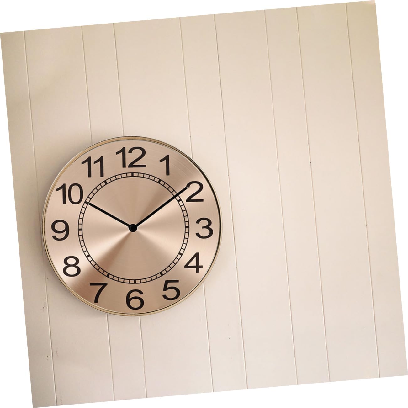 Garneck 2 Pièces Cadrans D'horloge Murale Ronds en Aluminium pour Mécanisme Horloge à Monter Soi-même, Résistants à l'usure, pour Projets DIY Cuisine