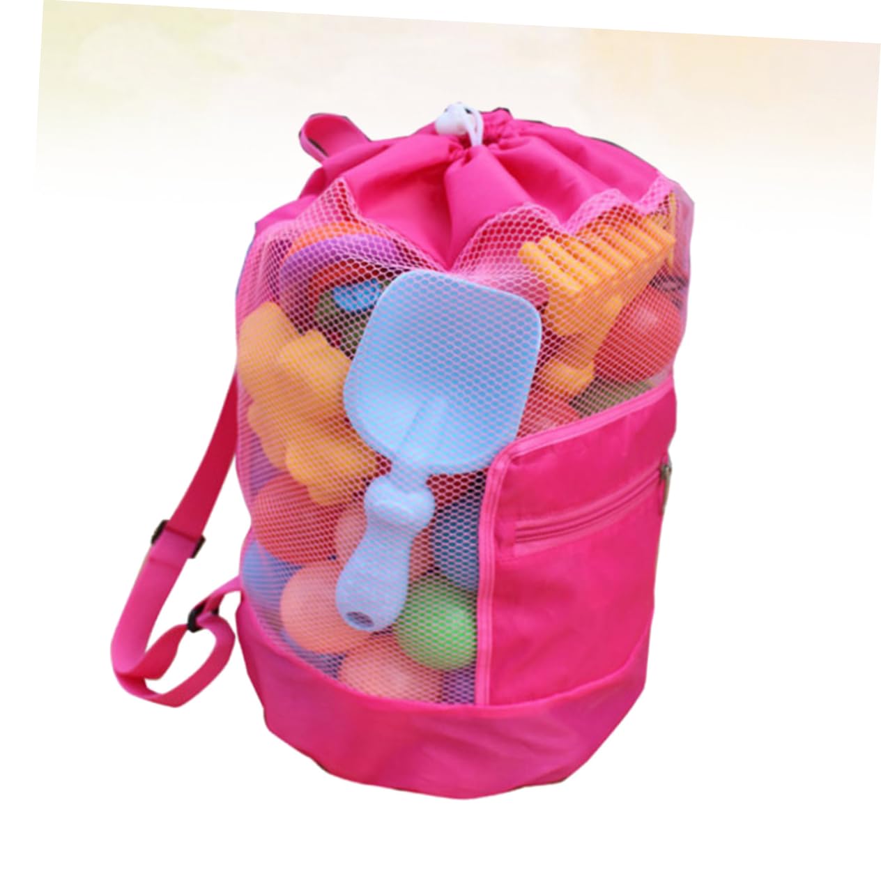ibasenice 3pièces De Rangement Maille pour Jouets De Plage Pratique pour Garçon Fille Poche De Stockage Utile pour Activités Extérieures