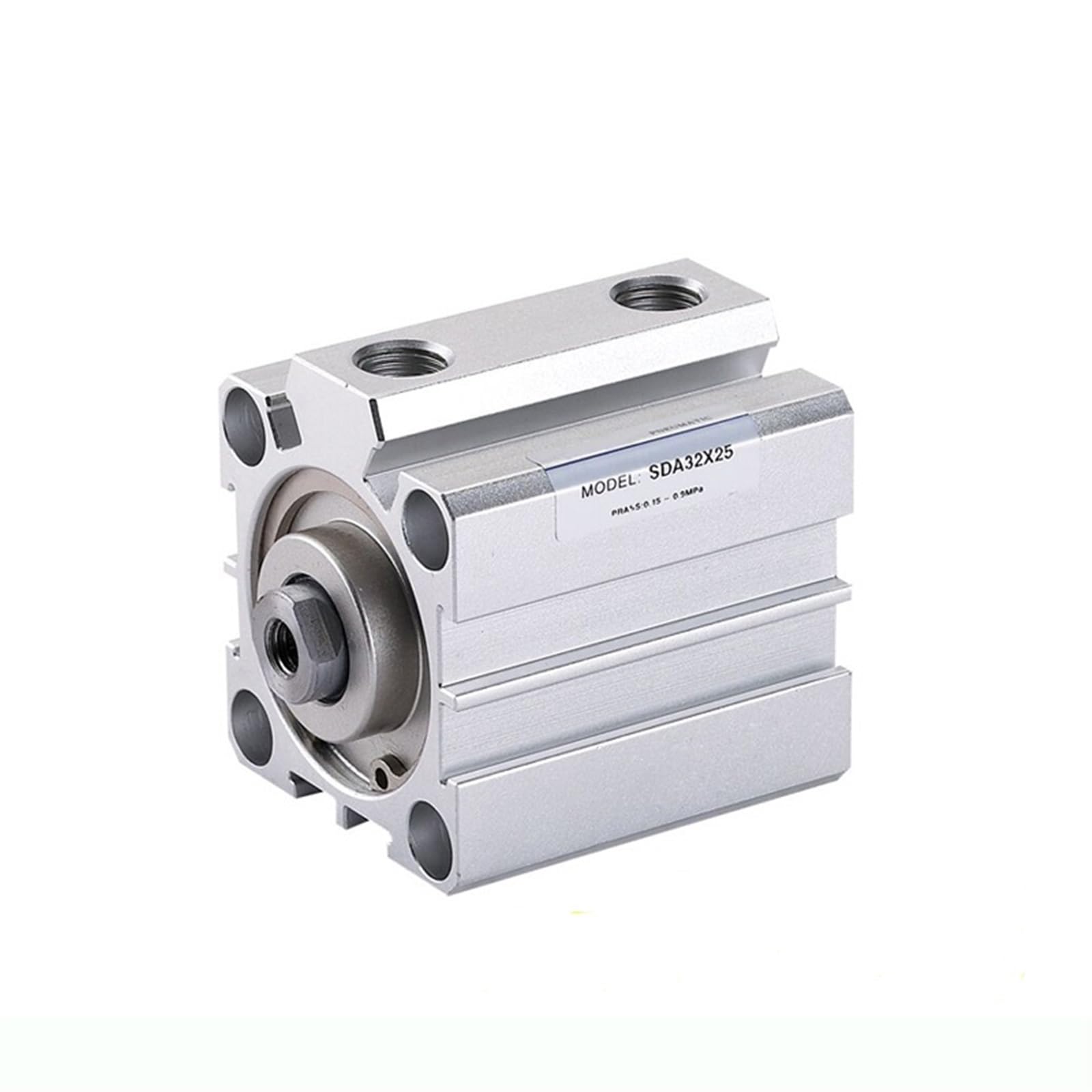 Cylindre compact SSA à rappel par ressort pour serrage industriel
