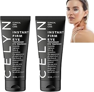 Celyn Instant Firm Eye Tightener, Celyn Eye Bag Cream, Celyn Instant Firm Eye Cream, Tightener Eye Bag Cream, Fade Fine Lines, Tightens and Smoothes Fine Lines, Reduce Eye Bags, Puffiness (2pcs)