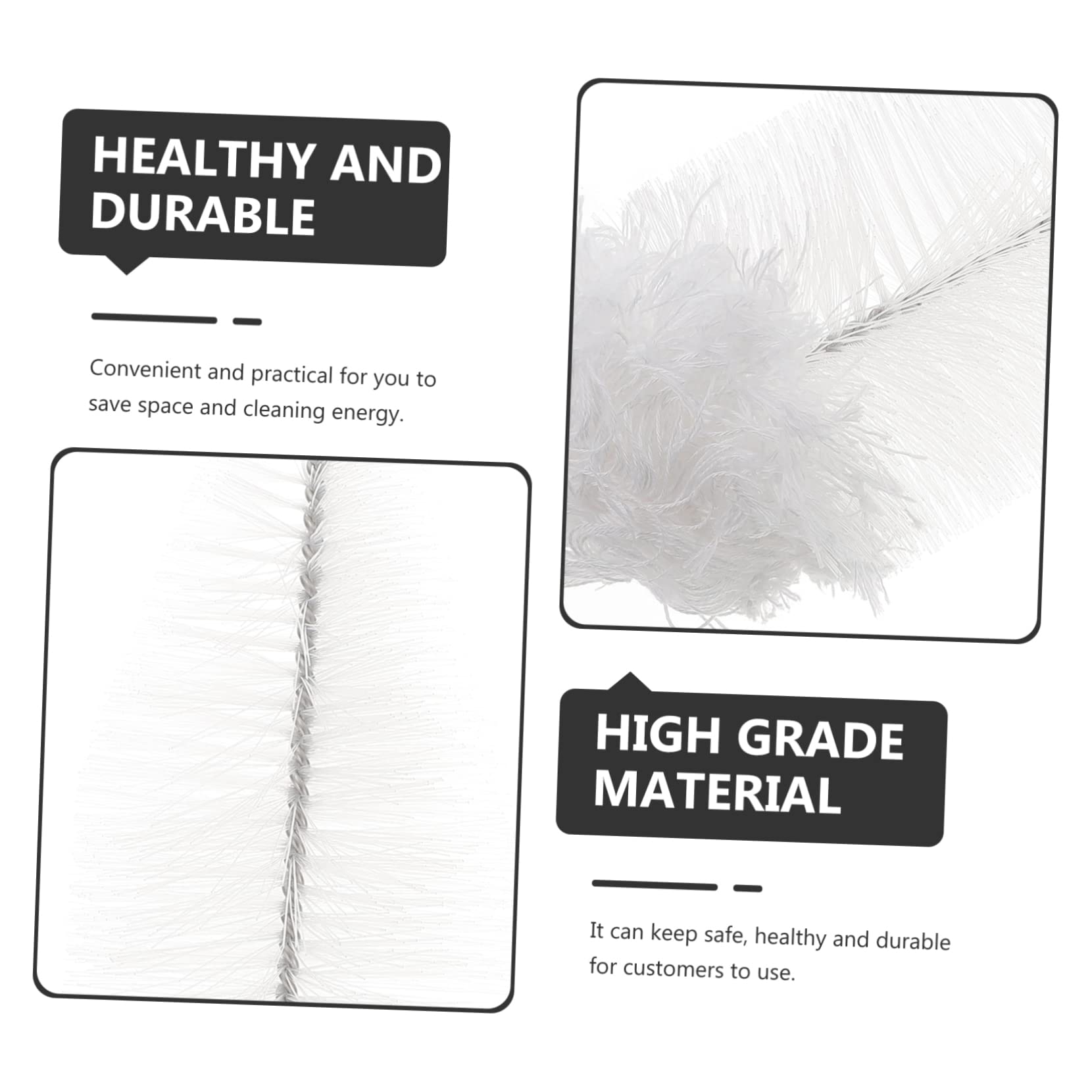 COLLBATH Glass Bottle Cleaning Brush Water Bottles Soda Bottle Cup Brush Water Bottle Cleaner Water Bottle Clean Brush Tube Cleaning Brush Bottle Brush Cup Cleaner Stainless Steel